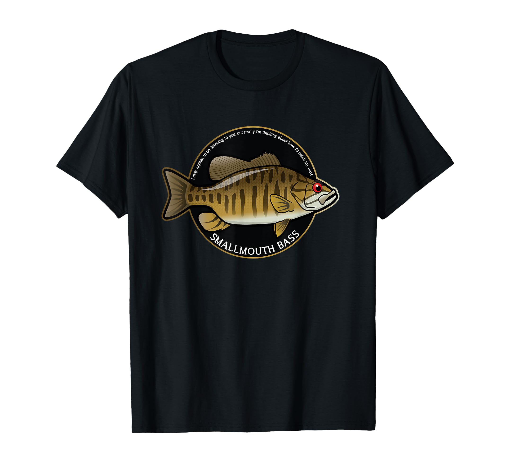 

Funny Smallmouth Bass T-Shirt
