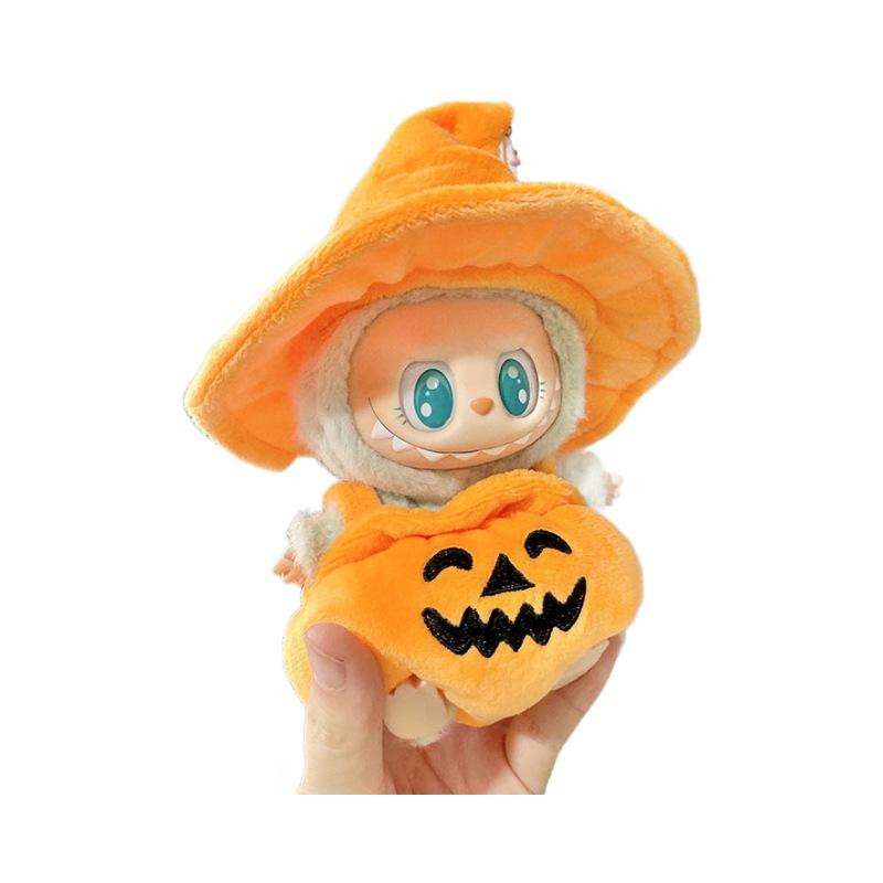 První a druhá generace, Klíčenka, Dekorace Labubu, Oblečení pro panenku Magic Pumpkin, Přívěsek, Oblečení Labubu, Série Sitting Party