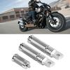 Pair of Front Rear Motorcycle CNC Foot Pegs Shifter Pedals Footrest Black