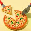 Kinder Pizza Schneidespielzeug Simulation Kunststoff Pizza Dinette Kinderspielzeug Küche Rollenspiel Essen Kochen Küchenspielzeug