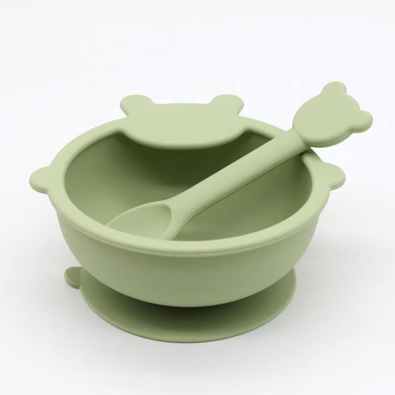 Ru Han Baby Silicone Feeding Bowl Set