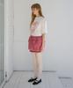 FUNFROMFUN Frilled Pumpkin Shorts, Deep Pink