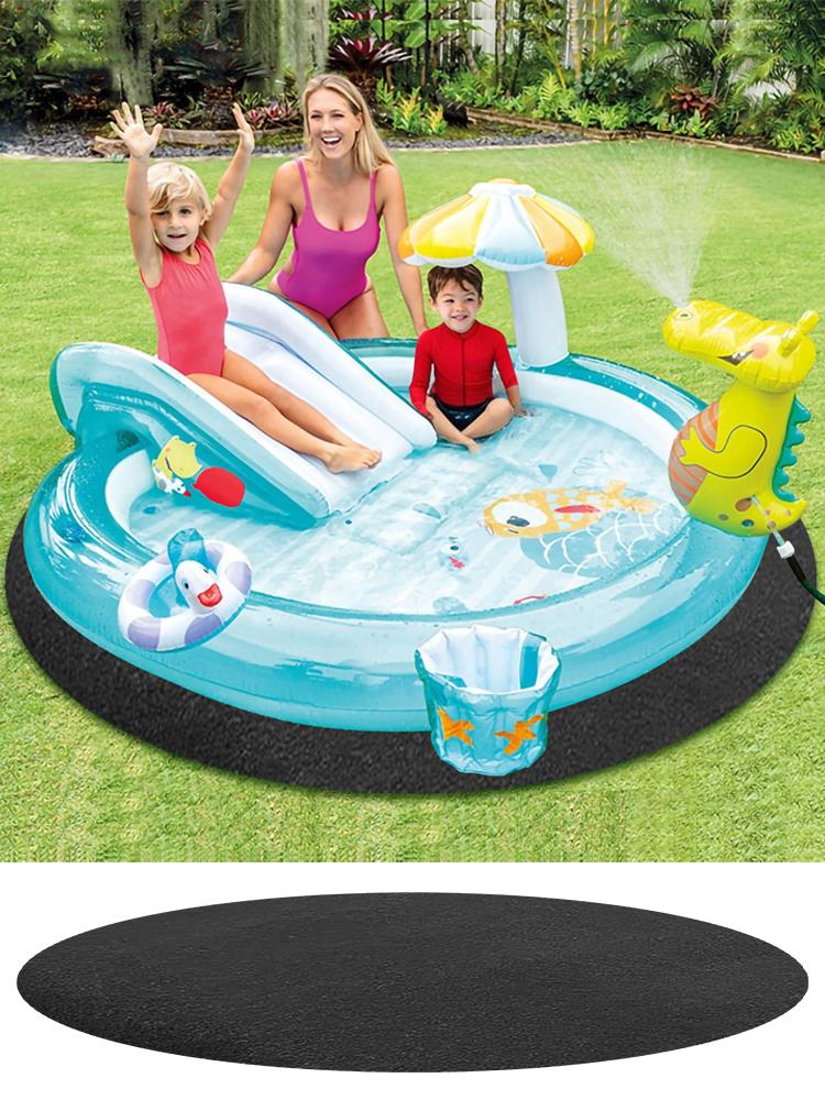 Swimming Pool Liner Pre-Cut Puncture Resistant Pond Accessories Garden Aboves Ground Pool Liner Pad Outdoor Summer Pond Liner