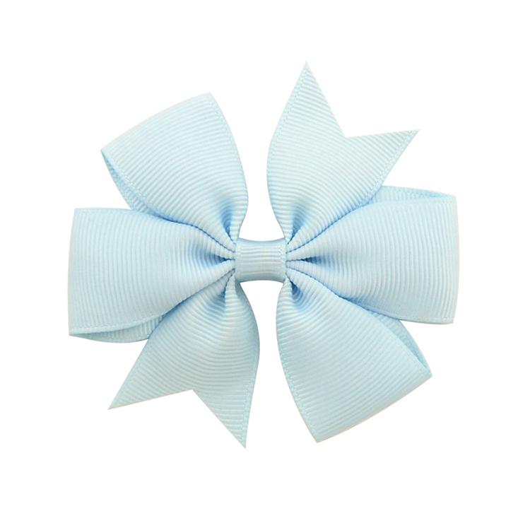 Hot Sale Solid Color Ribbon Fishtail Bow Hair Clip 40 Colors Children's Hair Clip Hair Accessories