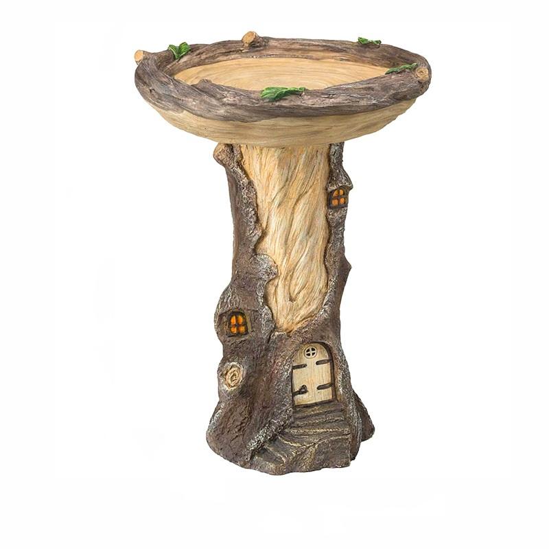 

Садовые украшения из смолы Кормушка для птиц в виде животных Колибри Декоративное украшение для улицы Изделия из смолы Tree house