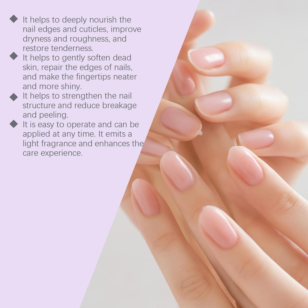 Nail Essence Care Pen For Hangnails Dry&Damaged Nails Nourishing Moisturizing Strengthen Brighten Nails Care Cuticle Oil Pen