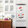 Christmas Stickers  Refrigerator Window Decoration Wall Stickers