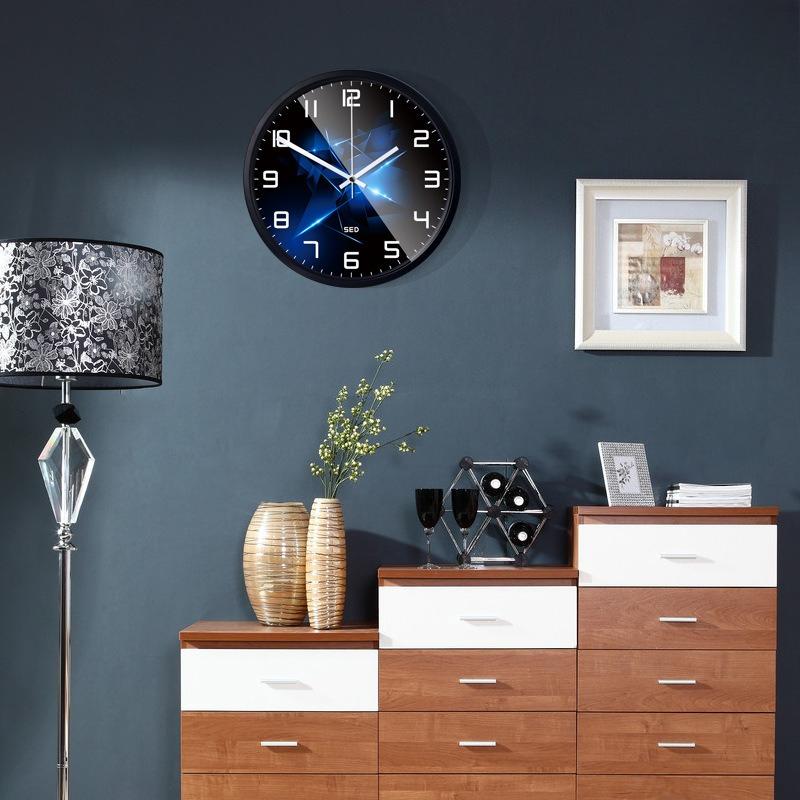 Wall Clock, Living Room, Silent Clock, Office, Simple Clock, Modern and Fashionable Wall Clock, Quartz Clock