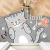 Cartoon Absorbent Bathroom Door Mat