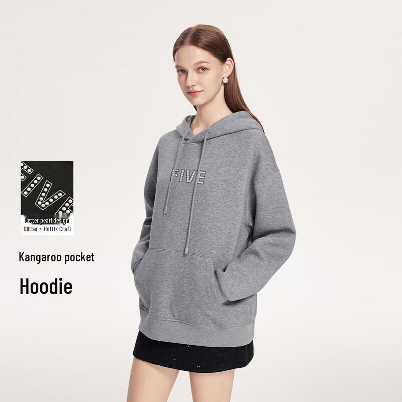 FivePlus Women's Hooded Pullover Sweatshirt