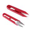 12pcs U Shaped Scissors Professional Stainless Steel Threading Scissors for Needlework Craft Art Work Manual Handicraft   Tool