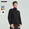 Lilang Men's Slim Fit Cashmere Blend Turtleneck Sweater