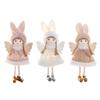Soft Long Ears Angel Girl Ornaments Cartoon Xmas Tree Pendant  Party Favors