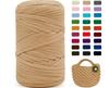 Chunky Large Roll 400g T-shirt Yarn for DIY Knitting, Crochet, Bags & Floor Mats