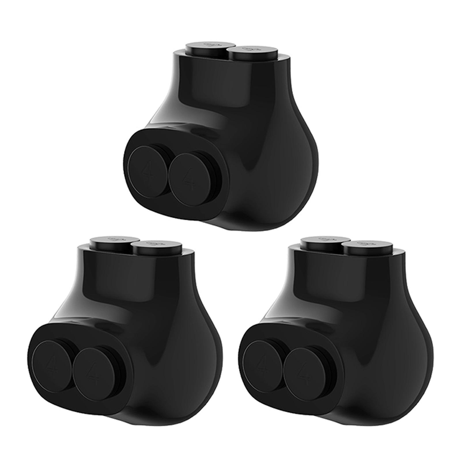 

Pack of 3 Sturdy Plastic Easy Insulated Connectors Single Entry Splices for Electrical Power Terminals 2 14AWG