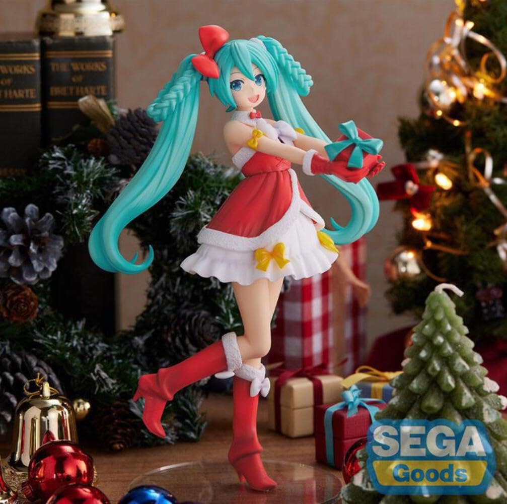Sega Hatsune Miku-serien Super Premium-figur Hatsune Miku julen 2022