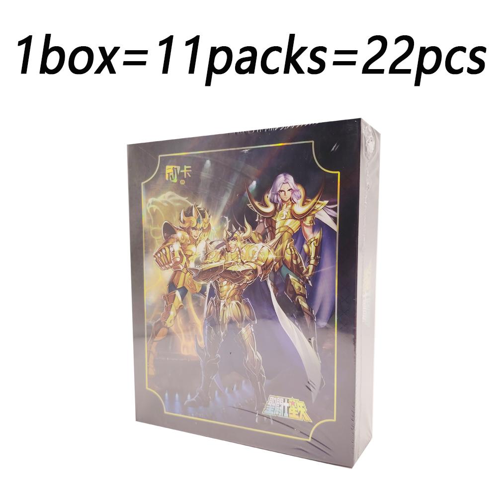 Saint Seiya Collection Cards for Boys Girls Classic Fantasy Anime Featured Exclusive Personality Characters Cards Festival Gifts