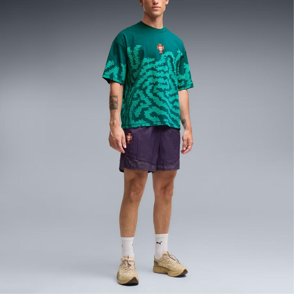 Puma X Portugal Collaboration Salehe Bembury King Loose Fit Crew Neck T-Shirt Unisex Tops 635102-41