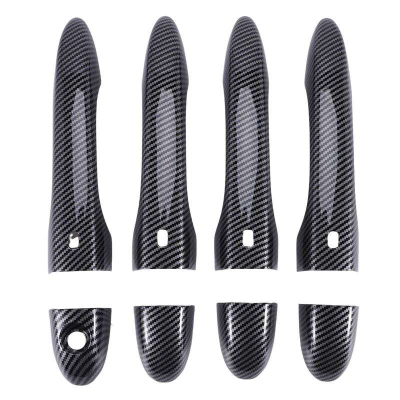 Carbon Fiber Outer Door Handle Cover Trim Decoration for Maserati Levante 2016 2017 2018 Ghibli 2014-2018 Quattroporte