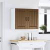 VidaXL Armoire murale de cuisine Lucca chêne marron bois ingénierie 853834