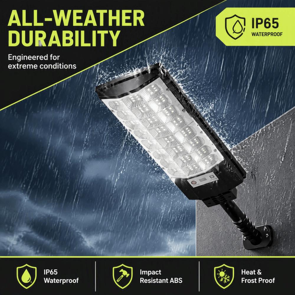 Smart Motion Sensor Solar Yard Lamp Intelligent Motion Detection Solar Security Light Outdoor