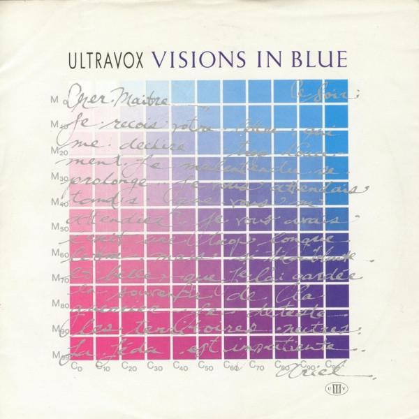 

7-дюймовая пластинка ULTRAVOX Visions In Blue CHS2676 Chrysalis 1983 UK Dance Electronica Б/у