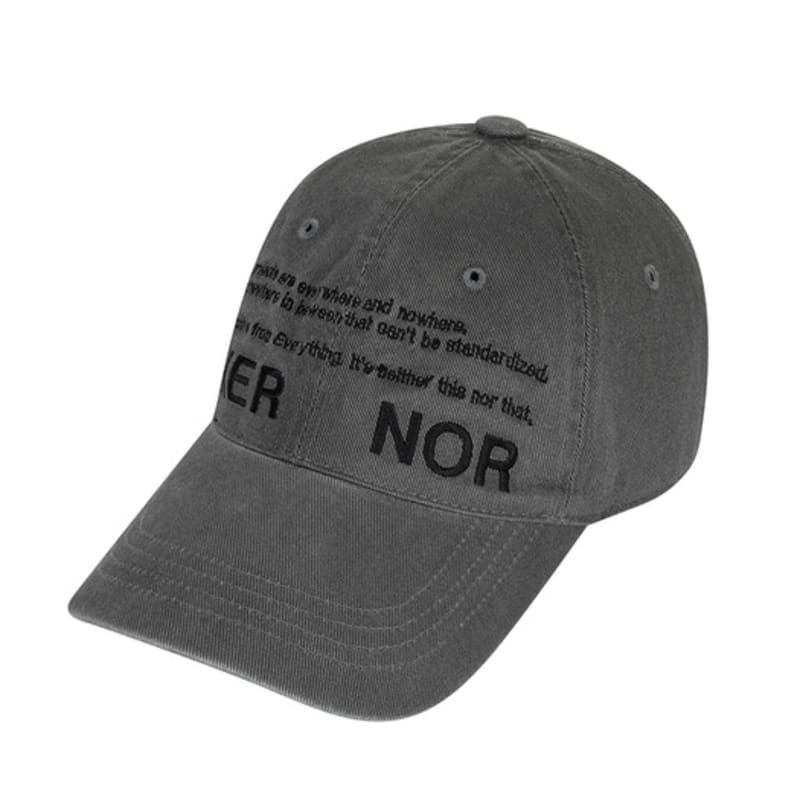 

NIIER NOR NIIER NOR CAP_CHARCOAL FREE