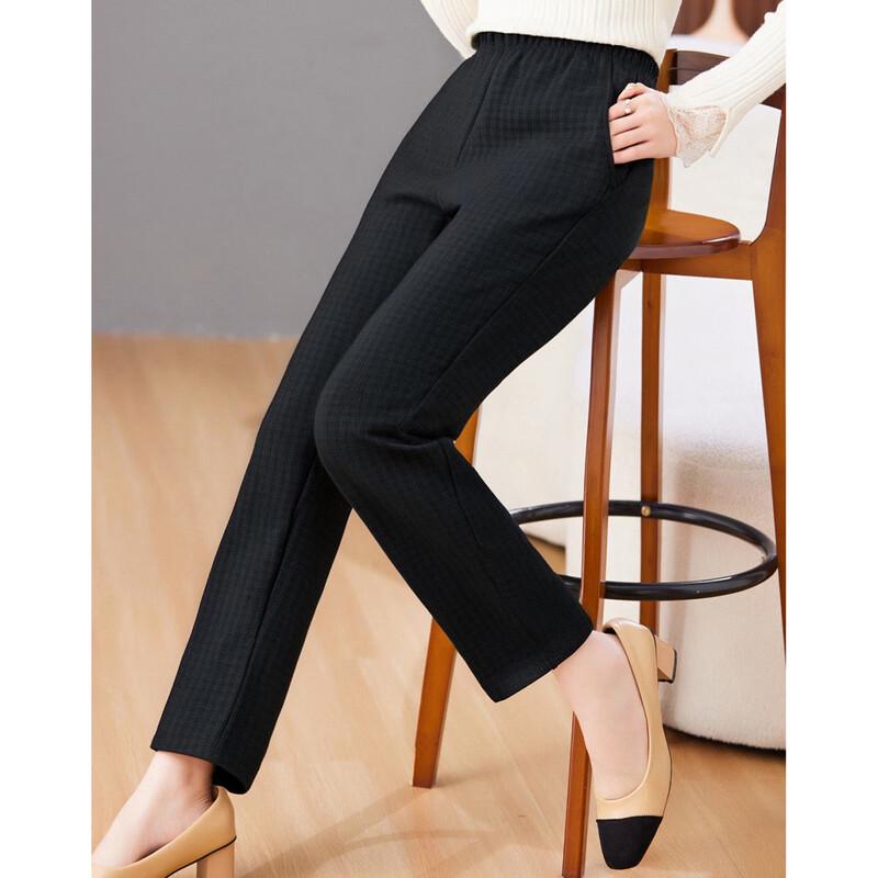 Pasite Women's Plush Lined Winter Casual Pants