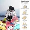 1pc Sanrio Cute Characters Home Decor Flannel Blanket: Perfect Gift for Bedroom, Living Room, Travel, Camping, Car, Beach, Office Nap, Ideal Sofa Blan