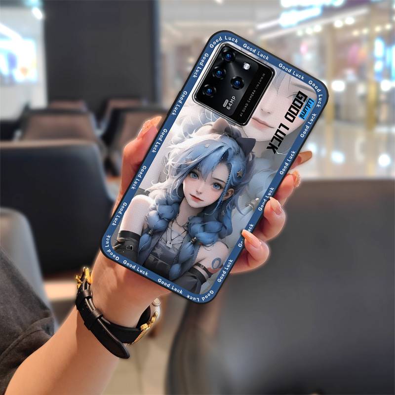 

Водонепроникний силіконовий чохол для телефону для ZTE Blade V30 Модний дизайн Повний обхват Міцна задня кришка Чохол Ударостійкий Мультяшний ZTE Blade V30