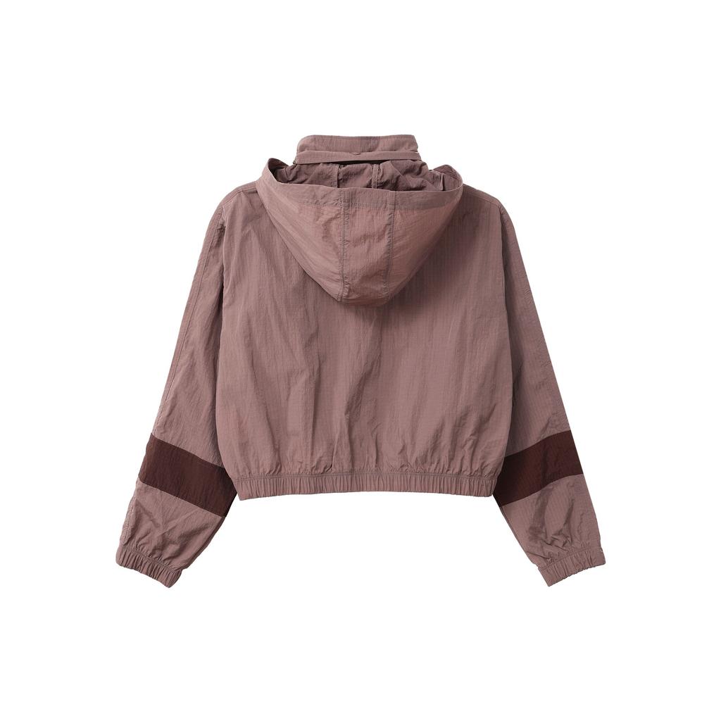 Nike Spliced Logo Zip-Up Hooded Jacket Women Jacket Eclipse Purple Red DV8035-291