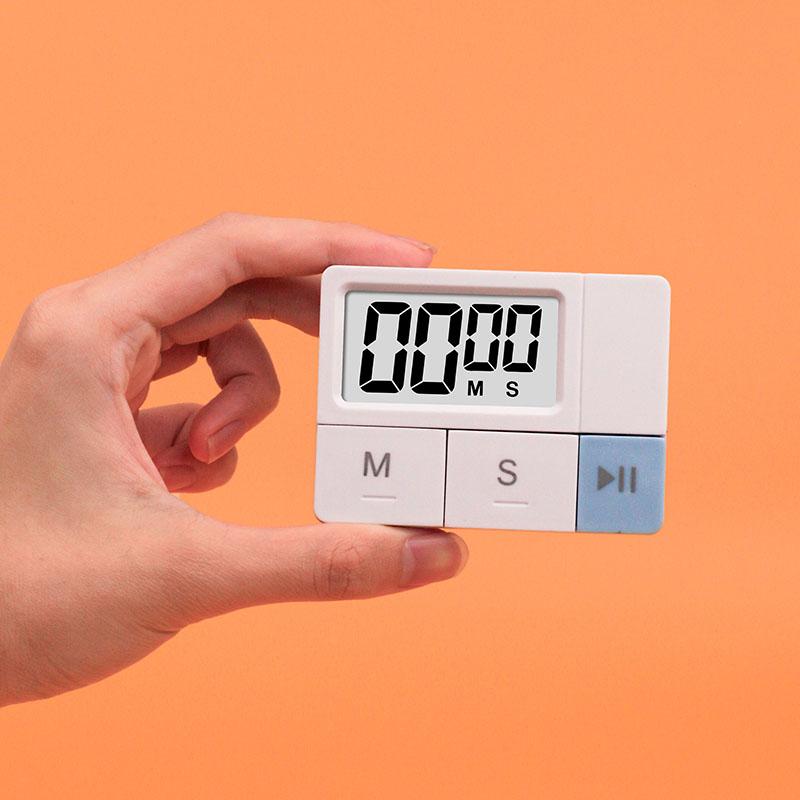 New Large Magnetic LCD Timer Reminder Kitchen Baking Countdown Digital Stopwatch Alarm with Stand Gadget Count Up