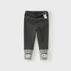 David Bella Girls' Leggings Spring Outfit New Children's Pants Baby Elastic Tight Pants