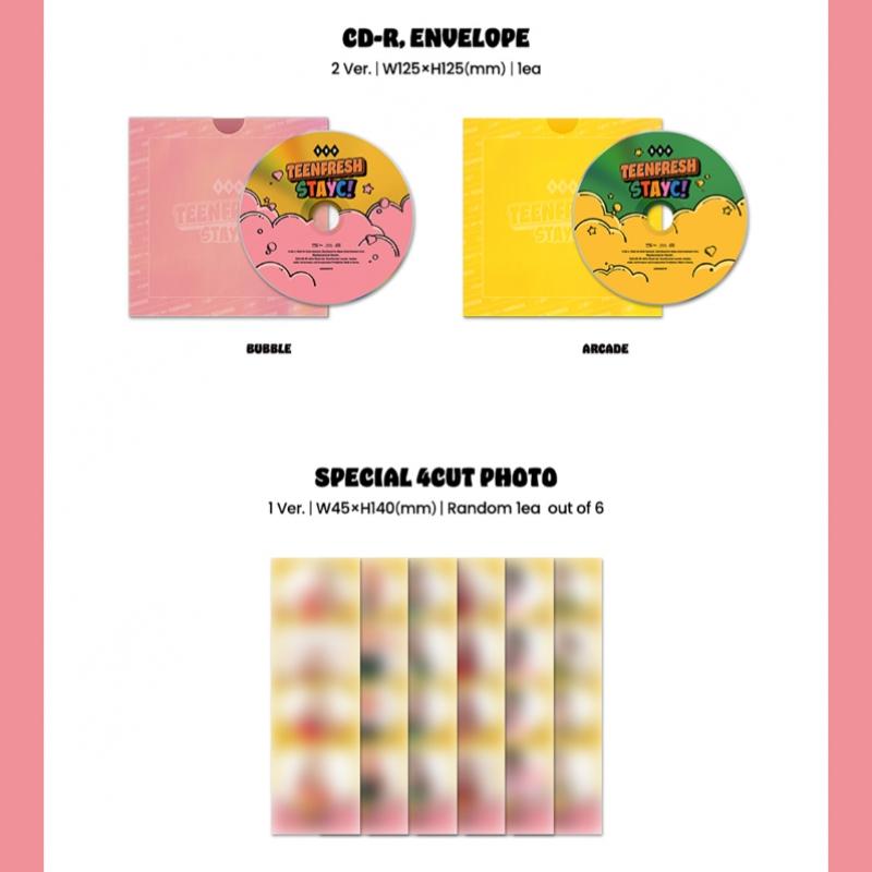 Stayc Teenfresh   Mini Album Vol. 3  2 Set 
