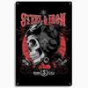 Born to Ride Motorcycle Tin Signs, Retro Metal Sign Plaque, Vintage Wall Decor, Garage, Bar, Man Cave, Decorative Plate