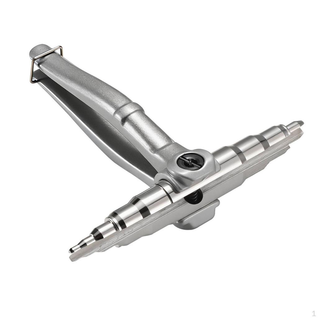 Manual Tube Expander Stepped Tapered Head Aluminum-Alloy Easy to