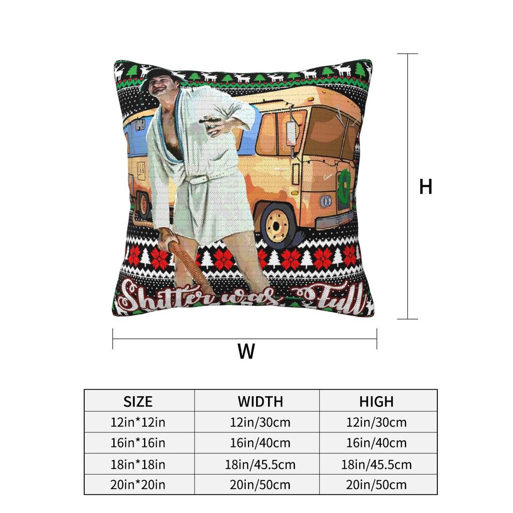 Mens Womens Cousin Eddie Square Pillowcase Pillow Cover Cushion Decor Comfort Throw Pillow for Home Living Room