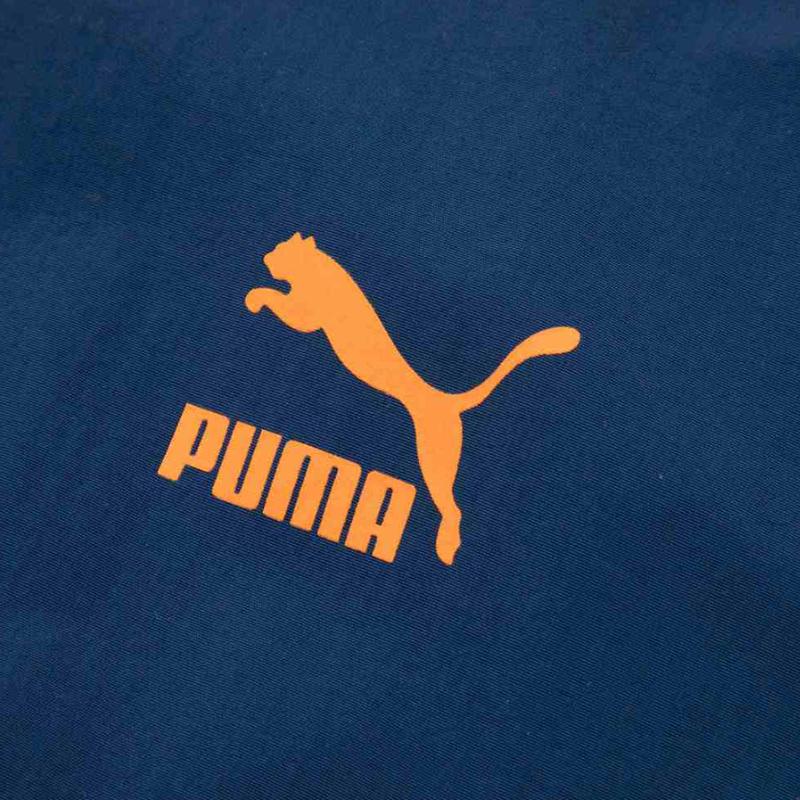 Puma Sports Stand Collar Zipper Logo Jacket Unisex Jacket Dark-Blue 627167-12