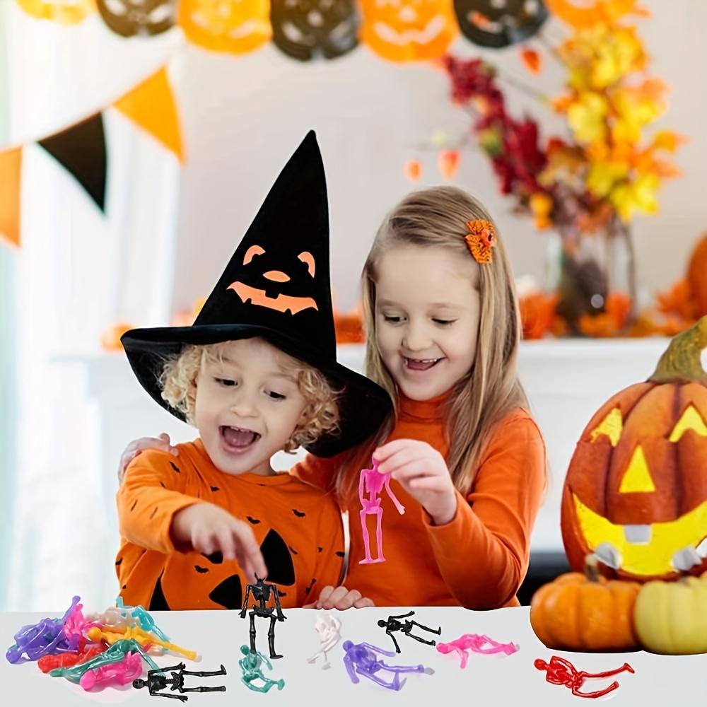 12/24/36 Pcs Mini Colorful Stretching and Reducing Stress Little People Halloween Birthday Party Gift Carnival Gift Pack Filler
