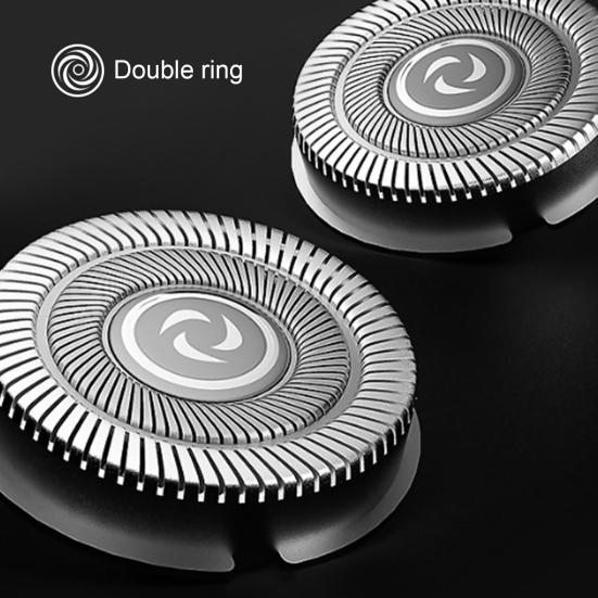 Double-head Mini Electric Shaver USB Rechargeable Waterproof Portable Travel Wet Dry Shaving Razor Men