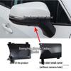 Coque de rétroviseur et clignotant arrière Toyota RAV4 2020-2025