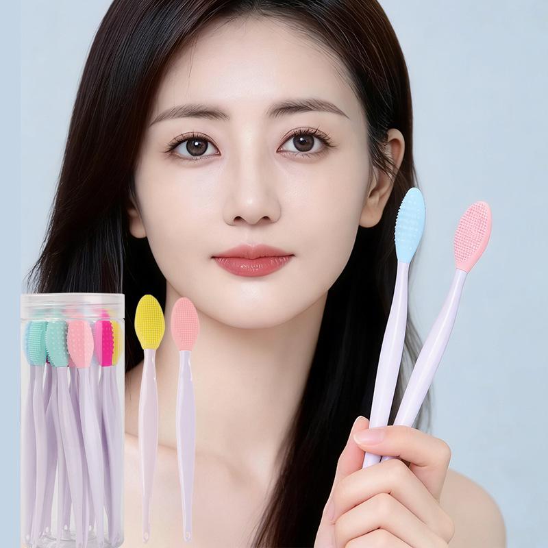 

Двусторонний инструмент для очищения лица и удаления черных точек Green Nose Brush, Loose