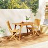 Vidaxl 3-Cz. Garden Furniture Set, Solid Acacia Wood