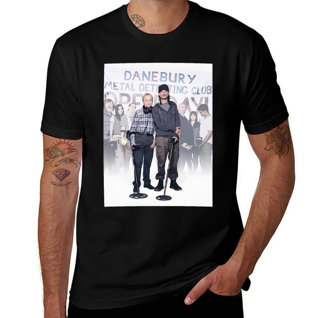 Detectorists British Tv Series Comedy Digital Artwork Gift Present Ideas Tshirt T Shirt Personalised Tshirt