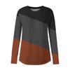 Womens Oversized Sweatshirt Graphic Sweater Long Sleeve Drop Shoulder Round Shirt Tops Vintage Clothes
