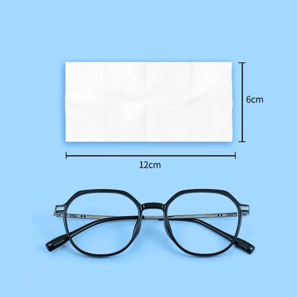 100Pcs/Box Disposable Glasses Cleaner Wet Wipe Anit-fog Anti-Fog Lens Wipes Glasses Anti Fog Wipe