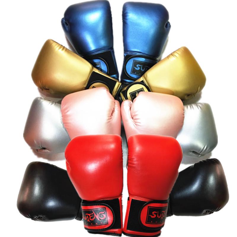 Sagitar Large Adult Pearlescent Boxing Gloves for Sanda and Training with Molded Inner Liner.