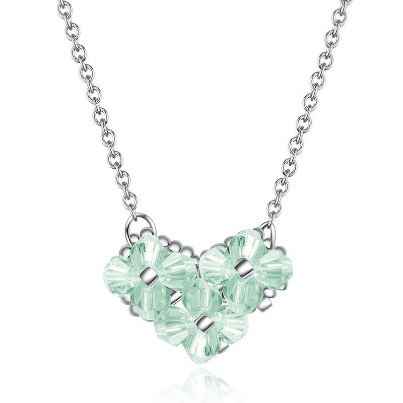 Delightful 2022 Heart Shaped Necklace Lovely Beaded Design Perfect For Casual And Formal Occasions
