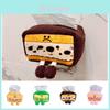 Cute Cartoon Plush Strawberry Mango Chocolate Kiwi Sandwich Bread Tissue Box