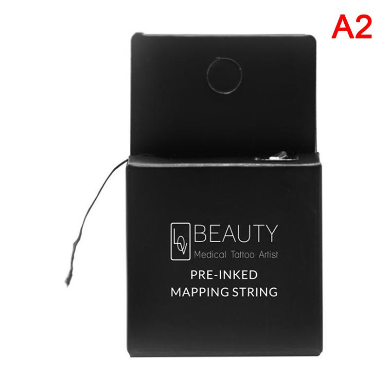 Mapping Pre-Ink String For Microblading Eyebow Make Up Dyeing Liners Thread